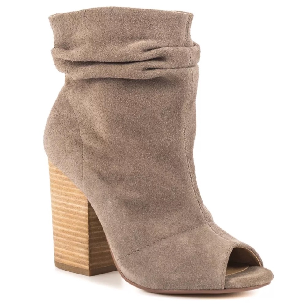 Chinese Laundry women’s “Break Up” Suede booties